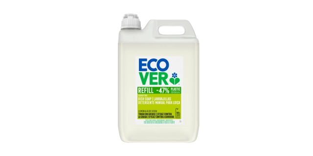 Ecover čistič na nádobí Citron & Aloe vera - náplň 5L                                                                                                                                                                                                     