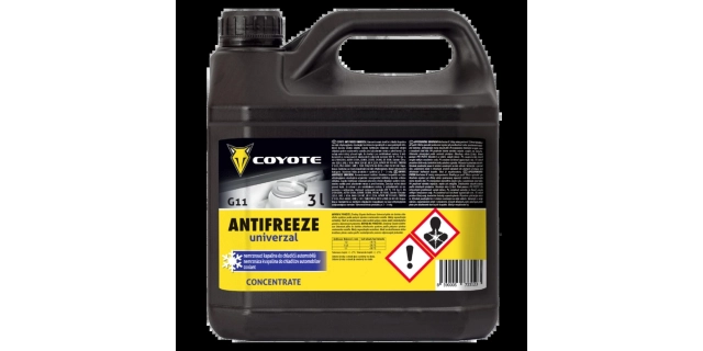 COYOTE Antifreeze G11 Univerzal 3L                                                                                                                                                                                                                        