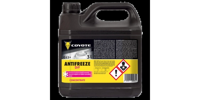 COYOTE Antifreeze G12+ D/F 3L                                                                                                                                                                                                                             