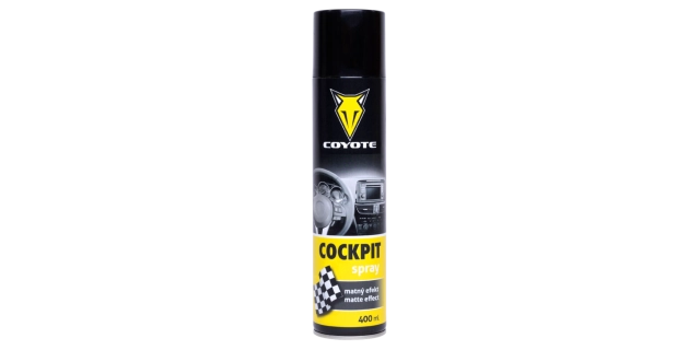 COYOTE Cockpit spray Matný efekt 400 ml                                                                                                                                                                                                                   