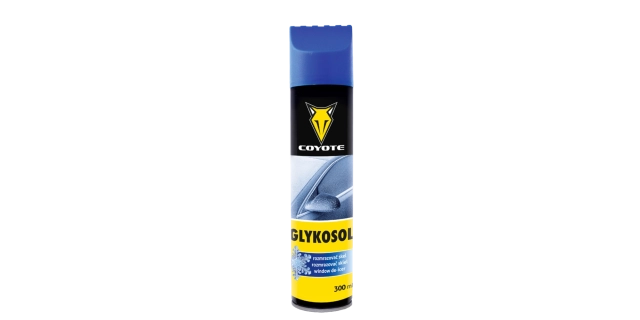 COYOTE Glykosol aerosol rozmrazovač skel se škrabkou 300 ml                                                                                                                                                                                               