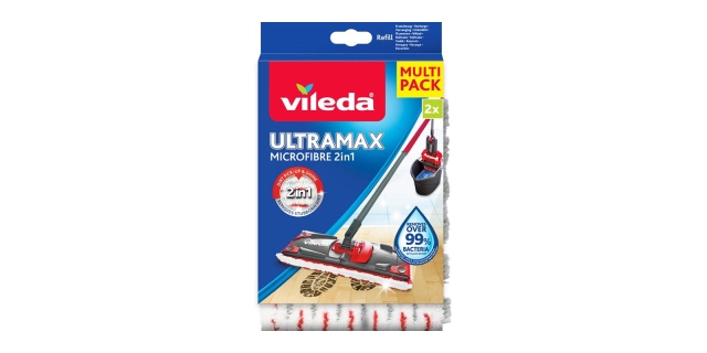Vileda Ultramax Microfibre 2v1 náhr 2ks                                                                                                                                                                                                                   