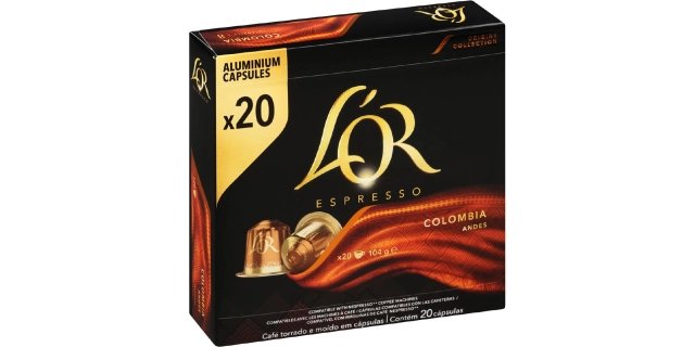 L'OR COLOMBIA 20pcs NCC                                                                                                                                                                                                                                   