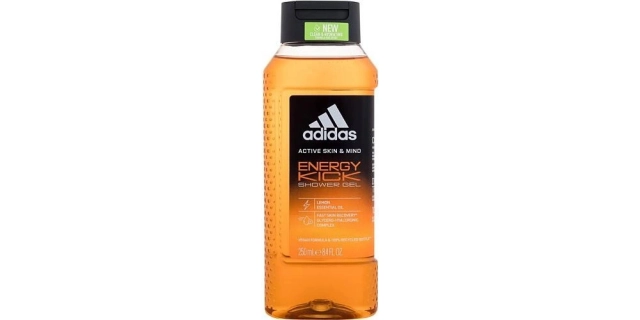 Adidas Shower Gel for Men Kick Energy 250ml                                                                                                                                                                                                               