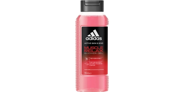 Adidas Shower Gel for Men Muscle Relax 250ml                                                                                                                                                                                                              