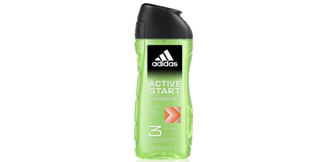 Adidas 3in1 Shower Gel for Men Active Start 250ml                                                                                                                                                                                                         