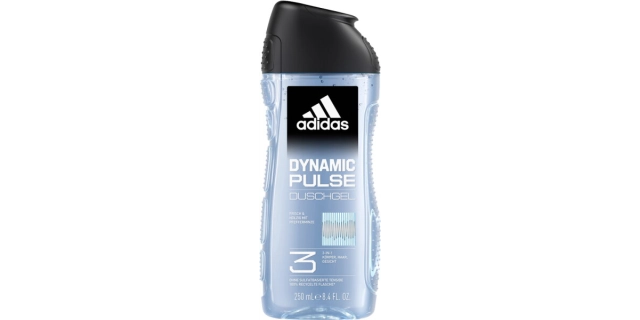 Adidas 3in1 Shower Gel for Men Dynamic Pulse 250ml                                                                                                                                                                                                        