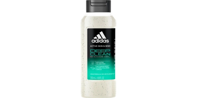 Adidas Shower Gel Unisex Deep Clear 250ml                                                                                                                                                                                                                 
