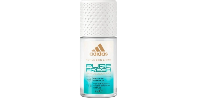 Adidas Roll-On Deodorant Unisex Pure Fresh 50ml                                                                                                                                                                                                           