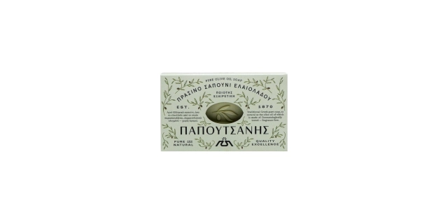 PAPOUTSANIS B/S IN BOX GREEN OLIVE OIL 125GR/22                                                                                                                                                                                                           