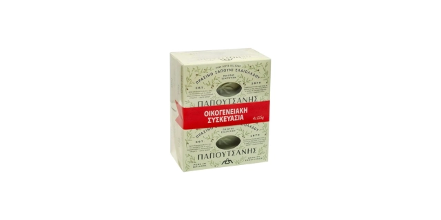PAPOUTSANIS B/S IN BOX GREEN OLIVE OIL 4*125GR ECONOMY PACK                                                                                                                                                                                               