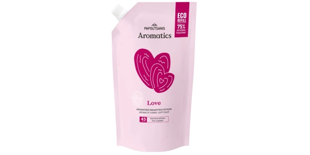 AROMATICS SOFTENER LOVE REFIL 900ML/24                                                                                                                                                                                                                    