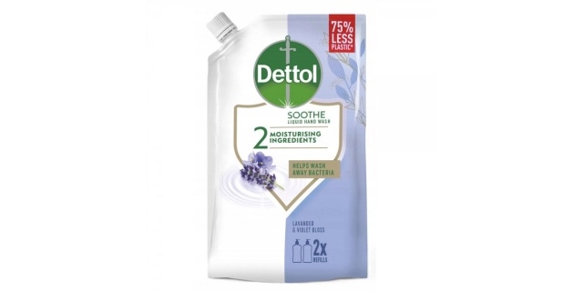 DETTOL Liquid Hand Wash Refill Soothing Lavender 500 ml                                                                                                                                                                                                   