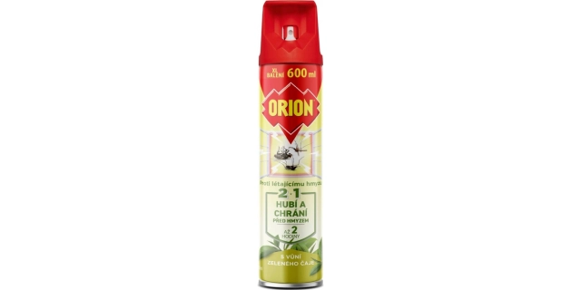 ORION 2v1 AEROSOL ZELENÝ ČAJ 600ML                                                                                                                                                                                                                        