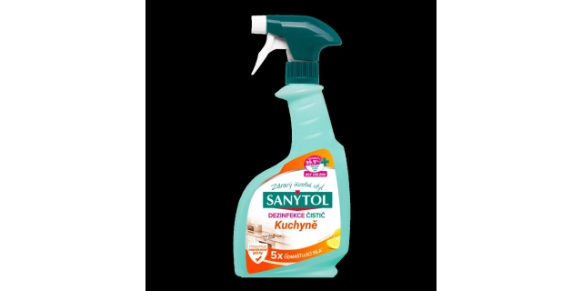 SANYTOL Dezinfekce odmašťující čistič kuchyně 500 ml NEW                                                                                                                                                                                                  