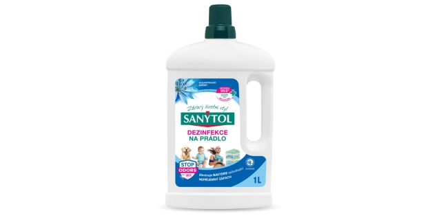 SANYTOL Dezinfekce na prádlo ACTIVE FRESH 1l NEW BOX                                                                                                                                                                                                      