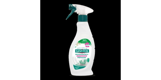 SANYTOL Dezodorační a dezinfekční přípravek na tkaniny 500 ml                                                                                                                                                                                             