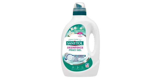 SANYTOL dezinfekční prací gel květinová vůně 53 dávek 2,65 l                                                                                                                                                                                              
