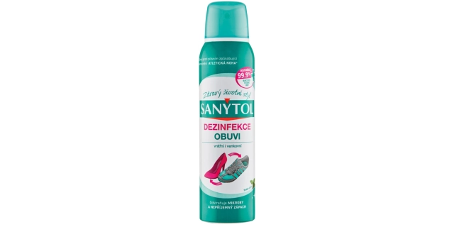 SANYTOL Dezinfekce do obuvi 150 ml                                                                                                                                                                                                                        