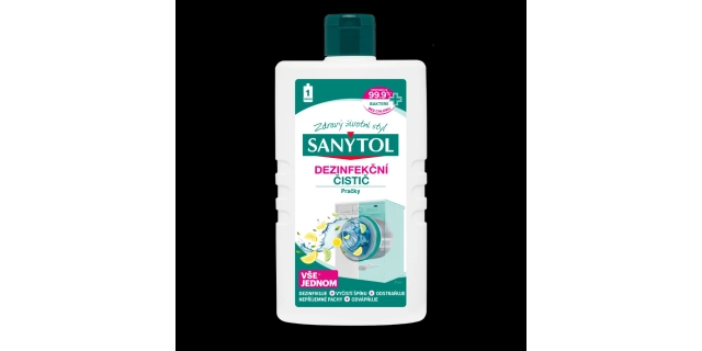 SANYTOL Dezinfekce čistič pračky 240 ml NEW                                                                                                                                                                                                               