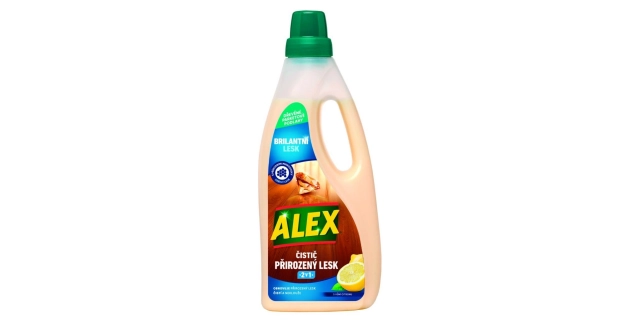 ALEX PŘIROZENÝ LESK LESK 2 v 1 na dřevěné podlahy 750 ml                                                                                                                                                                                                  