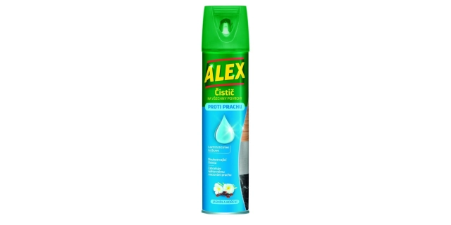 ALEX aerosol proti prachu jasmín – aerosol 400 ml                                                                                                                                                                                                         