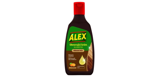 ALEX RENOVÁTOR NÁBYTKU PŘÍRODNÍ PÉČE POMERANČ SPREJ 375ml                                                                                                                                                                                                 