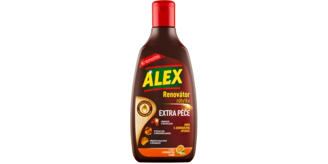 ALEX OBNOVUJÍCÍ KRÉM NA NÁBYTEK PŘÍRODNÍ PÉČE 250ml                                                                                                                                                                                                       