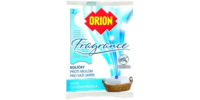 ORION FRAGRANCE kolíčky proti molům 2 ks                                                                                                                                                                                                                  