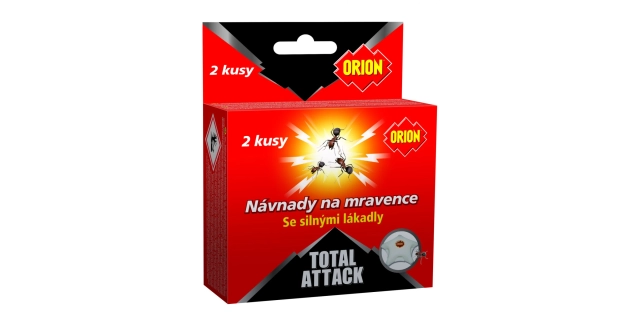 ORION TOTAL ATTACK návnady na mravence 2 ks                                                                                                                                                                                                               