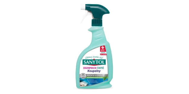 SANYTOL PROF. KOUPELNY 750 ML HACCP                                                                                                                                                                                                                       