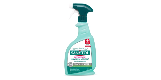 SANYTOL PROF. UNIVERZÁLNÍ ČISTIČ 750 ML HACCP                                                                                                                                                                                                             