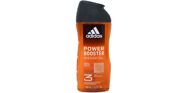 Adidas Sprchový gel 250 ml 3in1 Power Booster                                                                                                                                                                                                             