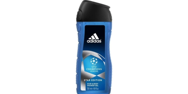 Adidas Sprchový gel 250 ml UEFA Star (modrý)                                                                                                                                                                                                              