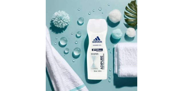 Adidas Sprchový gel 250ml Adipure moisturising cotton tech - W                                                                                                                                                                                            