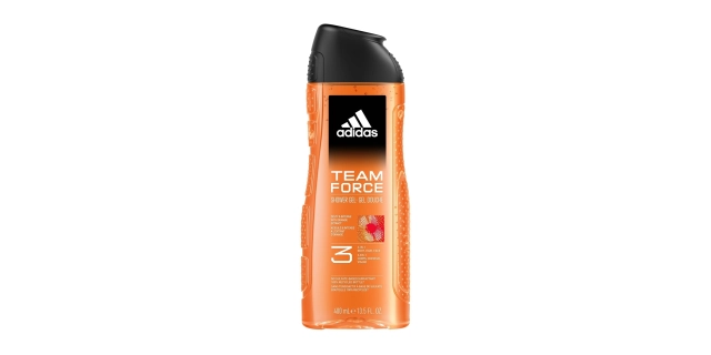 Adidas Sprchový gel 400 ml Team Force 3v1                                                                                                                                                                                                                 