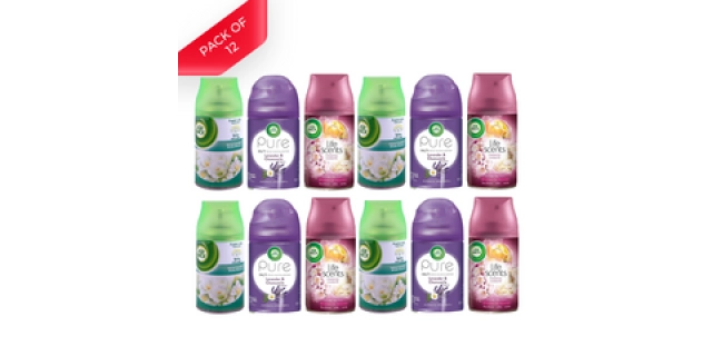 AIR WICK náplň 2x250 ml Jasmin & White Flowers                                                                                                                                                                                                            