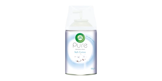 AIR WICK náplň 2x250 ml Soft Cotton Pure Fresh                                                                                                                                                                                                            