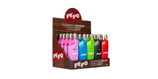 PE-PO Teleskopický zapalovač                                                                                                                                                                                                                              