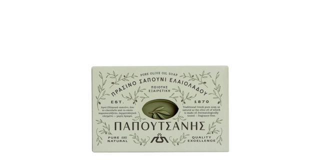 PAPOUTSANIS OLIVE SOAP 250GR US/24                                                                                                                                                                                                                        