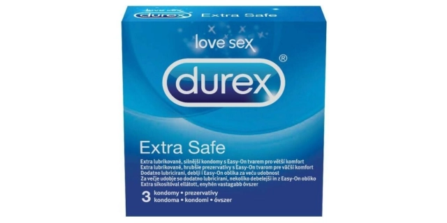 DUREX Extra Safe 3 pcs                                                                                                                                                                                                                                    
