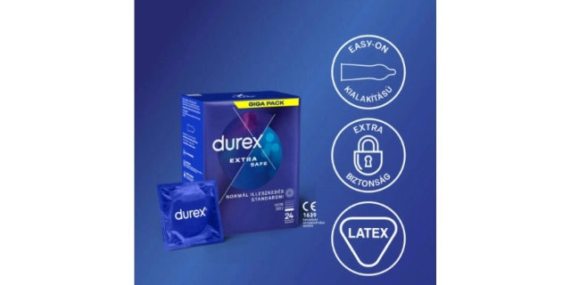 DUREX Extra Safe 24 pcs                                                                                                                                                                                                                                   