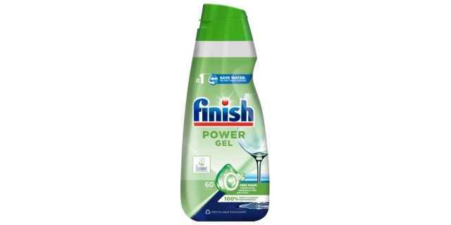 Finish 0% Dishwasher Gel 900 ml                                                                                                                                                                                                                           