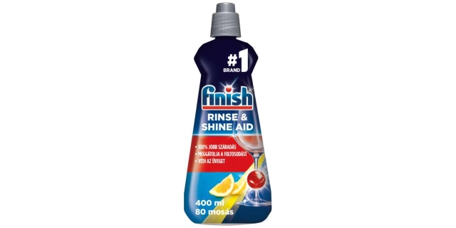 Finish Shine & Dry Rinse Aid Lemon Sparkle 400 ml                                                                                                                                                                                                         
