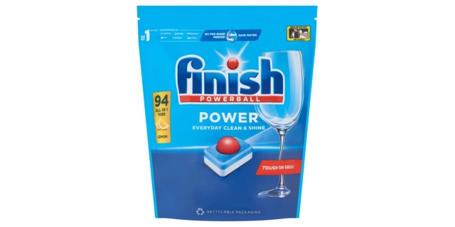 Finish Power All in 1 Dishwasher Tablets Lemon Sparkle 94 pcs                                                                                                                                                                                             