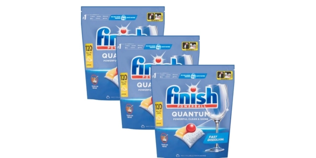 Finish Quantum Dishwasher Capsules Lemon 130 pcs                                                                                                                                                                                                          