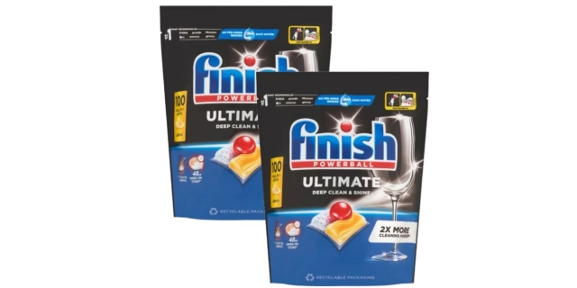 Finish Ultimate Dishwasher Capsules Lemon 100 pcs                                                                                                                                                                                                         