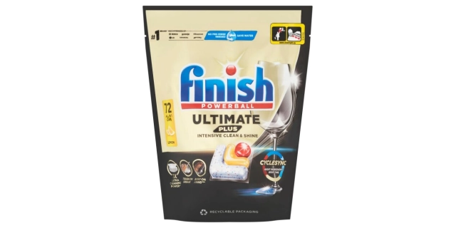 Finish Ultimate Plus Dishwasher Capsules Lemon 28 pcs                                                                                                                                                                                                     