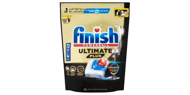 Finish Ultimate Plus Dishwasher Capsules Fresh 72 pcs                                                                                                                                                                                                     