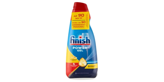 Finish Power Dishwasher Gel Lemon 2x900 ml                                                                                                                                                                                                                